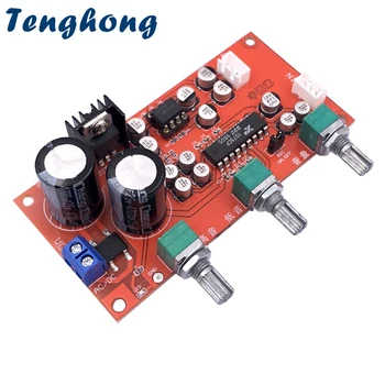 Tenghong XR1075 BBE Preamplificator Audio Ton Bord NE5532 OP AMP Preamplificator Boxe Amplificatoare de Sunet Cu Reglare Volum DIY