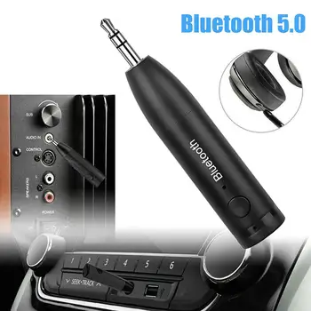 Auto compatibil Bluetooth 5.0 Wireless Receptor Aux Audio Muzica Stereo de 3,5 mm Ieșire Audio Adapter