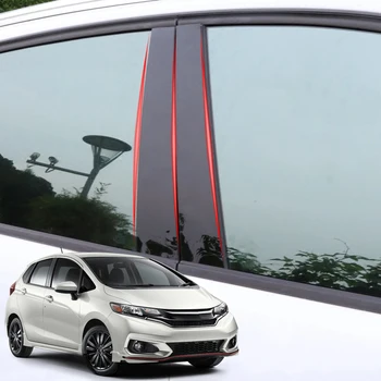 Pentru Honda Fit Jazz 2015-2020 Styling Auto PVC Geam de Mașină Capitonaj Stâlp Autocolant Mijlocul BC Coloana Autocolant Exterior Accesorii Auto