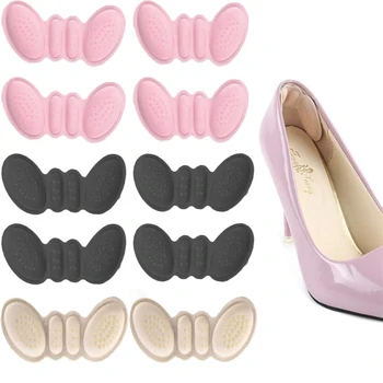 4 Perechi Femei Branțuri pentru Pantofi cu Tocuri Înalte pentru a Regla Dimensiunea Adeziv Toc Linie Mânere Protector Autocolant Ameliorarea Durerii Picior de Îngrijire Insertii