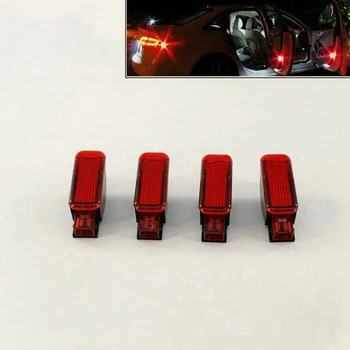 4 Pc-uri Auto cu Halogen Usa Panou Lumini de Avertizare Lampă Pentru A3 A4 S4 A5 A6 A7 A8 Q3 Q5 TT R8 RS3 RS4 8KD947411 8KD947415C