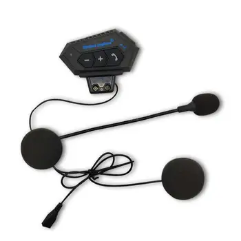 Motocicleta compatibil Bluetooth 4.2 Casca interfon Wireless hands-free telefon Kit Stereo Anti-interferențe Interfon