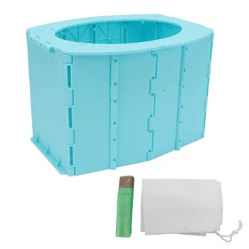 Copii Wc Portabil Convenabil Practice Material ABS de Formare Olita Toaletă Ușor de Curățare Portabil de Design Pliabil pentru calatorii