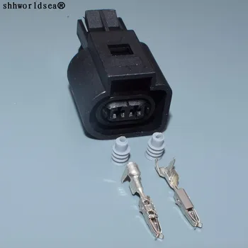 shhworldsea 2 Pin 1.5 mm Auto Impermeabila Conectorul Senzorului de Turație ABS Plug Pentru VW Audi 6N0973702 6N0 973 702