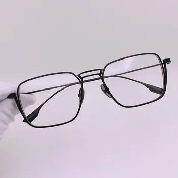 Clasic Dreptunghiular Rame Ochelari baza de Prescriptie medicala ochelari de Soare pentru Barbati de Moda de Conducere și de Călătorie Ochelari de vedere