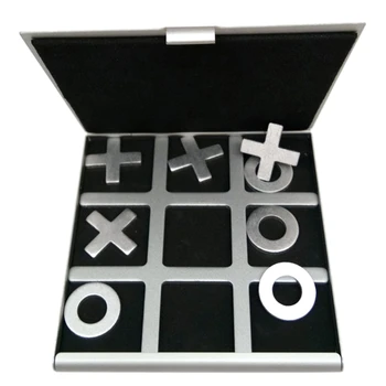 Ușor Cognitive Jucărie OX Șah Jucărie de Învățământ Tabla de Joc de Puzzle
