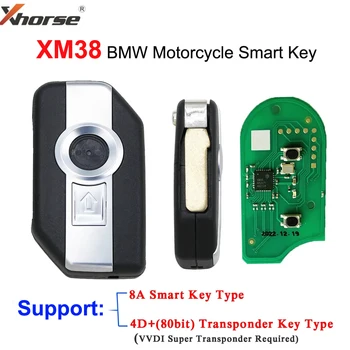Xhorse VVDI XM38 Cheie Inteligentă XSBMM0GL Suport 8A Cheie Inteligentă de Tip 4D 80 biți Tip de Motocicletă BMW