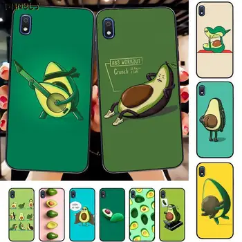 FHNBLJ Art Amuzant Fructe de avocado de Coajă Caz de Telefon pentru Samsung A10 20 71 51 10 s 20 30 40 50 70 80 91 A30s 11 31