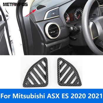 Pentru Mitsubishi ASX/RVR/Outlander Sport ES 2020 2021 Fibra de Carbon Superior Față de Aerisire de Evacuare a Acoperi Accesoriile Auto Styling