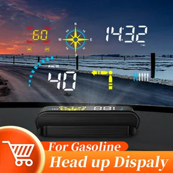 HUD OBD2 Ecartament Masina Head-up Display Viteza, Consumul de Carburant Temperatura Apei Cu navigare Parbriz Proiector Accesorii Auto