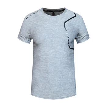 Bărbați Sport Funcționare Camasa Barbati Sport T-shirt de Jogging în aer liber Topuri Sport Vrac Formare Dry Fit Maneca Scurta