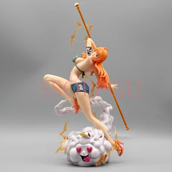Anime One Piece Figura UI popmax Nami Scena Statuie Straw Hat Pirates PVC figurina de Colectie Jucarii Model de Papusa Copii Cadouri
