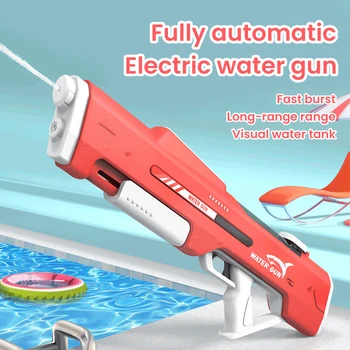 De Apă Electric Pistol de Jucărie Adulți Puternic Automată de Înaltă Presiune Exploziile de apă joc de Vară în aer liber, Piscină pentru Copii Jucarii