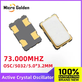 (5pcs) 73M 73MHZ 73.000 MHZ 5032 SMD Active oscilator cu cristal 4PIN OSC 5.0*3.2 mm Oscilator cu cuarț Ceas Oscilatoare 73.000 M