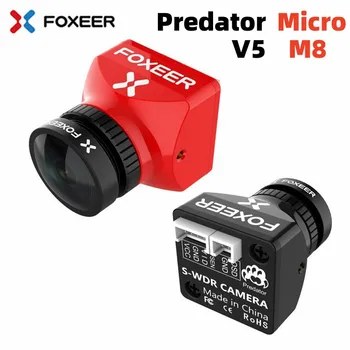 Foxeer Prădător Micro V5 Camera 16:9/4:3 PAL/NTSC Comutare 1.7 mm Lentilă 4ms Latență Super WDR Camera FPV M8 pentru FPV RC Drone