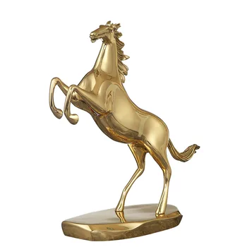 Cal de bronz Ornament Cal Pentru Succesul Studiului de Decorare Cadou de Casa Noua