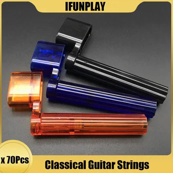 70Pcs mai Multe Culori Alice Guitar String Winder Bridge Pin Remover Tuning Peg Extractorul de Plastic de Înaltă Calitate Instrument Șir Guitarra parte