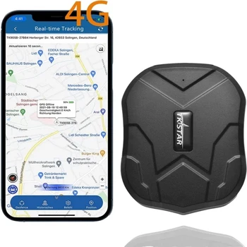 4G, GPS Auto Tracker TK905 5000mAh 90 de Zile de Așteptare, GPS, a-GPS Dual de Poziționare în Timp Real Monitor Free Web APP Accesorii Auto