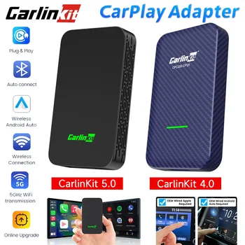 2air CarlinKit 5.0 Android Auto Apple CarPlay AI Cutie Smart Wireless Dongle WiFi Blutooth Plug&Play Auto Multimedia Navi Cutie
