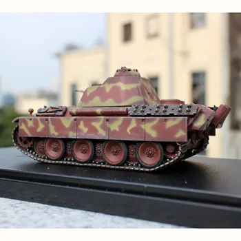 Die Cast 1:72 De Scară Al Doilea Război Mondial Tanc Principal De Luptă Model De Jucărie Leagăn Material Plastic De Simulare Mașină De Luptă Iubit Și Copii, Cadou De Ziua De Nastere