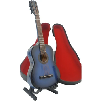 NOI 1/6 FIGURA model Albastru chitara clasica SET de instrumente Muzicale accesorii pentru 12
