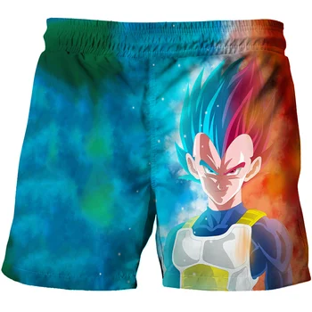 Copii pantaloni Scurți Băiat de Șapte Dragon Ball Baieti Pantaloni de Plajă de Vară pentru Copii pantaloni Scurți de Moda 1-14 Ani pentru Copii pantaloni Scurți