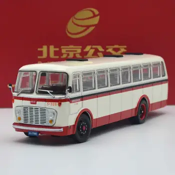 Diecast 1:64 Scară de la Beijing Autobuz BK651 Singur BusAlloy Model Colecție de Suveniruri Display Ornamente