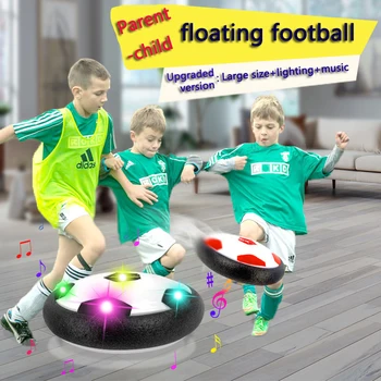 Copii plutitoare minge de fotbal electric de iluminat, muzica de fotbal de interior părinte-copil interactive World Cup jucarii de interior sport