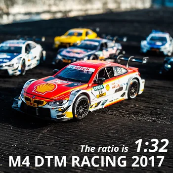 1:32 BMW M8 M4 GTE DTM Le Mans Aliaj Masina de Curse Model de turnat sub presiune, Metal Vehicule de Jucărie Mașină Model de Simulare Colecție pentru Copii Cadouri