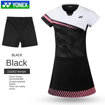 Tenis Yonex sport Jersey sport, îmbrăcăminte sport badminton îmbrăcăminte 2023dress femei, fuste femei 210352