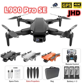 JHD L900 PRO SE 4K Drone cu Camera HD 4k Vizuale de Evitare a obstacolelor Motor fără Perii GPS 5G WIFI RC Profesionale Quadcopter