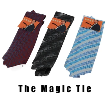 Magia Tie Deluxe Comedie Pop-Up Gât Cravată În Creștere Magie Truc Clovn Glumă Gag Bărbați Truc De Magie Truc Prop Mentalism Accesorii