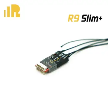 Original FrSky R9 Slim+ Receptor Optimizat 900MHz ACCST 6/16CH Rază Lungă de Telemetrie Receptor w/ rețelelor conținând metal Port 2 antene detașabile