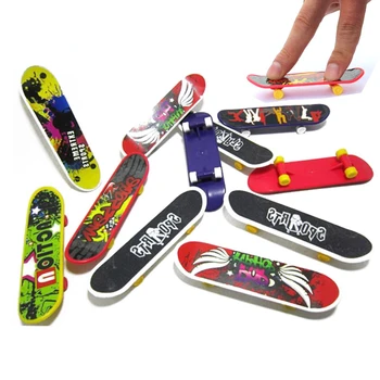 5pcs Creative de Imprimare Profesională din material plastic Finger Skateboard Deget Mini Placi de Skate Camion Finger Skateboard Pentru copii Jucarii