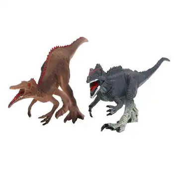 2 buc Dinozaur Model de Simulare Jucărie Jurassic Dinosaurio Cifre Decor Dinozauri Mici Jucarii Cadou pentru Copii