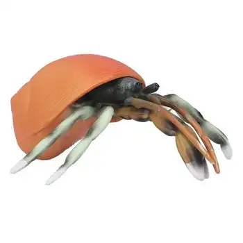 Simulate Crab Model de Viață Mare Animale Model de Jucărie Aspectul Natural pentru Joacă Acasă