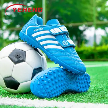 Copii Pantofi de Fotbal Școală Ghete de Fotbal cu Crampoane Iarba Adidași Fată Băiat în aer liber, de Formare Atletic Încălțăminte Sport pantofi de fotbal