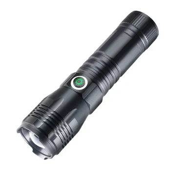 XHP50 Lanternă Mai Puternică Lumină intermitentă 4 Moduri Usb C Zoom Lanterna Led-uri Baterie 18650 de Urgență Lampă de Camping Pescuit Flashlamp