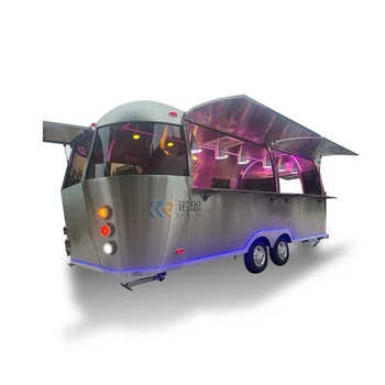 Airstream Alimentare Remorcă cu DOT Certificat CE Alimentare Trailer Strada GRĂTAR Camion de Alimente Personalizate Bucătărie Echipamente
