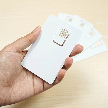 Scriere Programabil 4G Gol SIM Card cu Cip Nano Micro Cartelă USIM Cu Micro Nano Dimensiune FF 3FF 4FF 3 ÎN 1