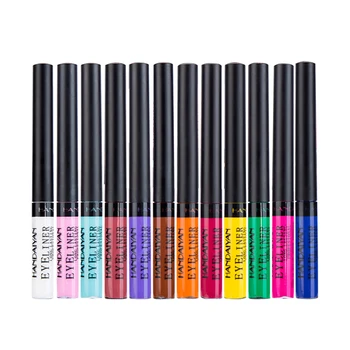 12 Culori Mat, Rezistent La Apa Dermatograf Machiaj De Durată Lichid Cosmetice Creion De Lungă Durată Machiaj Linie De Ochi Lichid Cosmetice Pen
