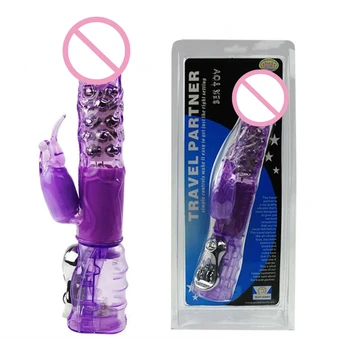 Masturbari Stimulator Jucărie Sexuală Impermeabil Dildo Vibrator pentru Femeie E74F