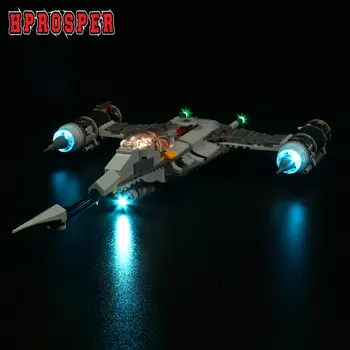 Hprosper Lumină LED-uri Pentru 75325 La Mandalorian e N-1 Starfighter Iluminat Jucării Numai Lampa+Acumulator Cutie(Nu Include Modelul)