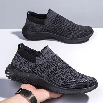Agrement de Moda Respirabil Funcționare Adidași Bărbați 2023 Primavara Toamna anului Nou Superficial Gura Talpă Groasă Bărbați Singur Pantofi