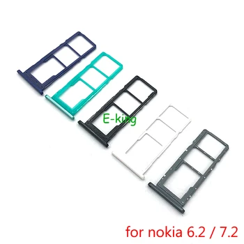 Original Pentru Nokia 6.2 7.2 SIM Card Tray Holder Slot pentru Card Adaptor
