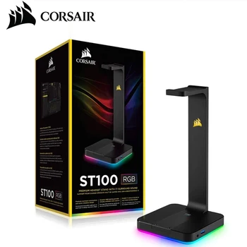 Corsair ST100 RGB Premium Headset Sta cu Sunet Surround 7.1 - 3.5 mm și 2xUSB 3.0