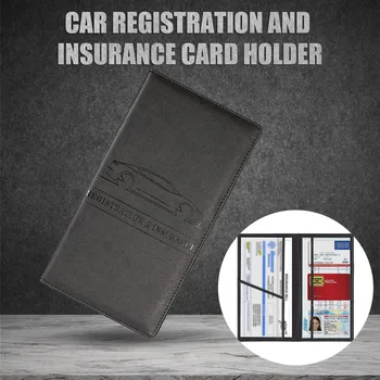 Mașină Nouă Înregistrare Card De Asigurări De Titularul Permisului De Conducere A Acoperi Cazul Mașină Automată De Documente Drivere Titularul De Licență Sac De Depozitare