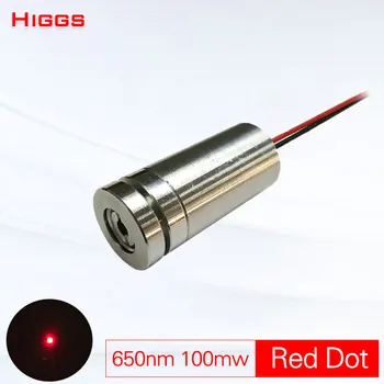 De înaltă calitate 100mw 650nm red light dot laser modulul beam red decorative lampă reflector lamp bar, KTV lumina-nivel Industrial