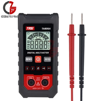 TA806A Digital 4000 Conta Multimetru DC/AC 600V Eletric Ampermetru Tester de Tensiune NCV Ohm Mare Precizie Detector de Instrumente cu Alarmă