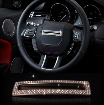 Masina de Metal Volan Insigna de Decorare Cadru Autocolante Auto-styling Pentru Land Rover Range Rover Evoque Sport accesorii